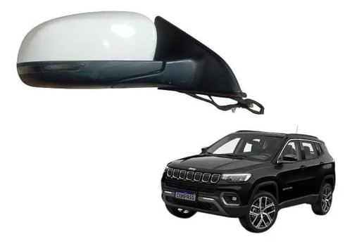 Retrovisor Direito Jeep Compass 2016/2025 8 Fios