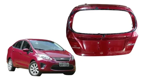 Tampa Traseira New Fiesta 2011/2017(amassado) Vermelho