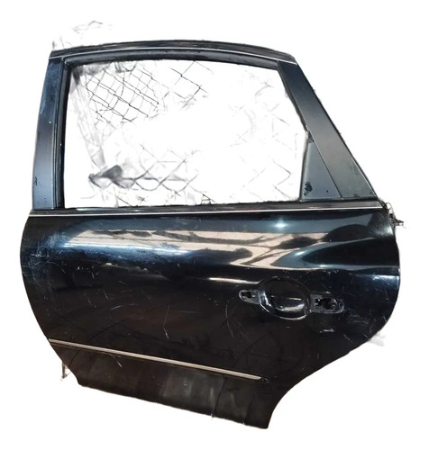 Porta Traseira Esquerda Volkswagen Fox 2012 2014 2015 2016 Traseira Esquerda Preto - Imagem 3