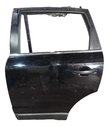 Porta Chevrolet Captiva Traseira Esquerda 2009 A 2015 Traseira Esquerda Preto