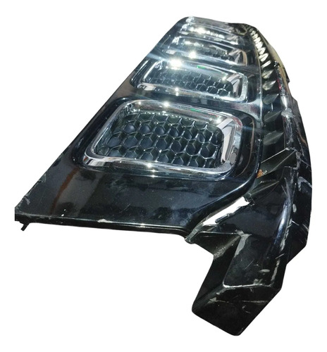 Grade Parachoque Frontal Jeep Compass Flex 2016/2021 Preto Brilhante - Imagem 2
