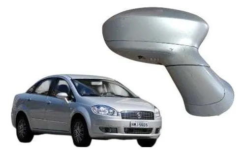Retrovisor Direito Fiat Linea 2010/2015 5 Pinos