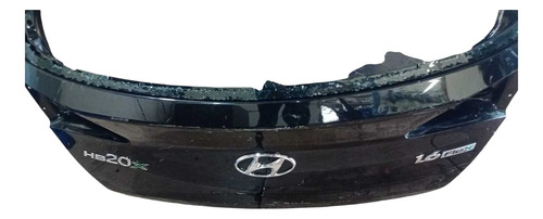 Tampa Traseira Hyundai Hb20 2014/2018 Preto - Imagem 4