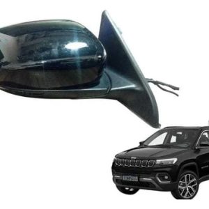 Retrovisor Direito Jeep Compass 2017 A 2021 5 Fios