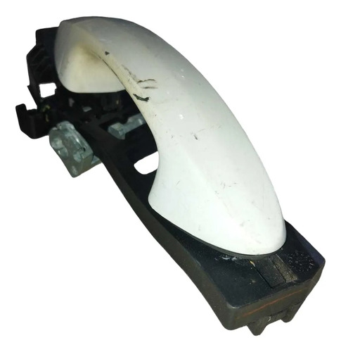 Maçaneta Externa T / E Ford New Fiesta 2015 - 2019 Branco Traseira - Imagem 2