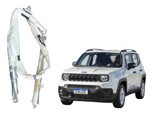 Cortina Airbag Esquerdo Jeep Renegade 2023 00520864060 Branco