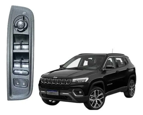 Botão Vidro Esquerdo Fiat Toro 2016 A 2020 01002597140
