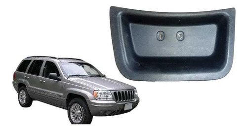 Moldura Console Central Jeep Grand Cherokee 2000 55196667 Preto