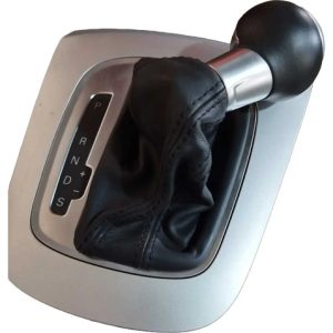 Moldura Câmbio Com Manopla Audi Q3 2015/16 Original Prateado Prateado