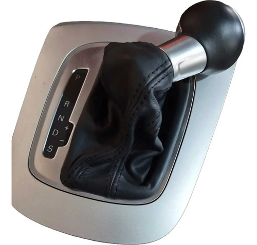 Moldura Câmbio Com Manopla Audi Q3 2015/16 Original Prateado Prateado