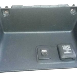 Moldura Tomada 12v Honda Civic 2013 Preto