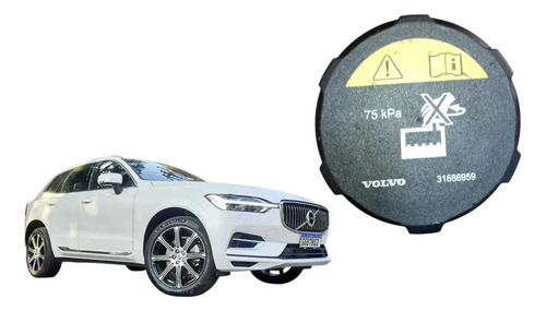 Tampa Reservatorio Radiador Volvo Xc60 2021 Cod 31686959