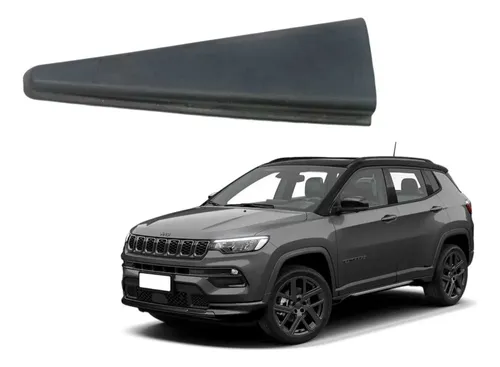 Moldura Interna Traseira Jeep Compass Esquerdo 2019 Preto