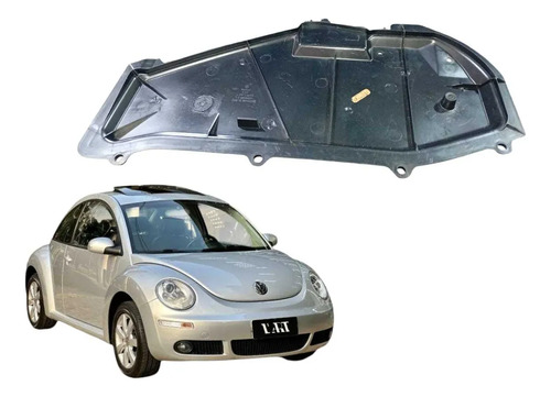 Acabamento Painel Lateral Vw New Beetle 2007 2010 Esquerdo Preto Liso