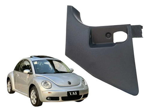Acabamento Soleira Esquerdo New Beetle 2007/2010 Preto