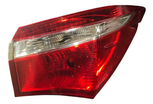 Lanterna T/corolla 2015 A17 Com Led Canto Direito Direito/passageiro Vermelha - Imagem 4
