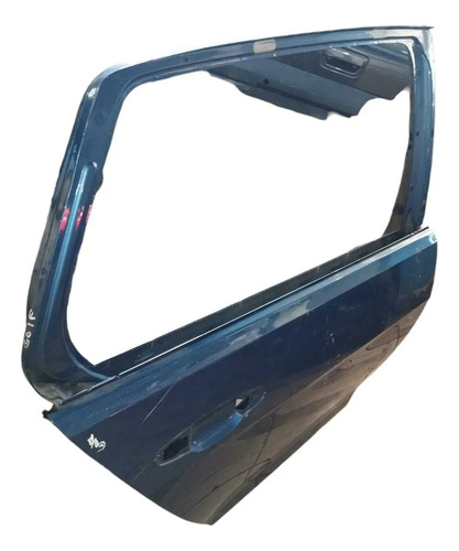 Porta Traseira Direita Golf 2015 2018 Traseira Direita Azul - Imagem 3
