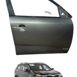Porta Dianteira Direita Com Moldura/maçaneta Sorento 10/13 Dianteira Direita Cinza