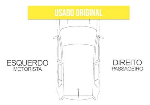 Quebra Sol Direito Ford Ecosport Com Espelho Aev7a - Imagem 3