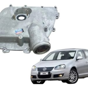 Tampa Corrente Motor Vw Jetta 2.5 2007/2010 07k109286e Prateado