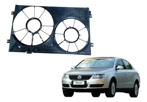 Defletor Ventoinha Radiador Vw Passat Variant 2.0 2006/2007
