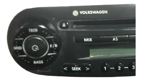 Rádio Som Volkswagen New Beetle 2008 A 2010 1c0035196ck - Imagem 2