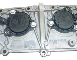 Tampa Cabeçote Com Sensor Mercedes C180 2015 2020 Cinza Prateado