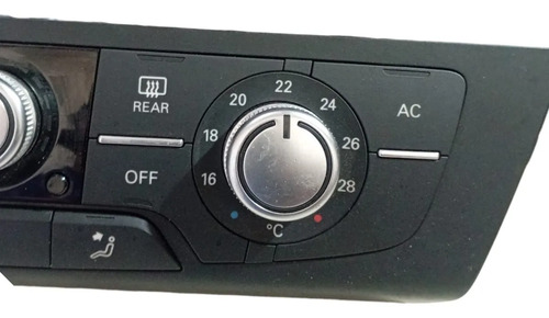 Botao Comando Ar Condicionado Digital Audi A6/ A 7 Tfsi 2014 Preto - Imagem 4