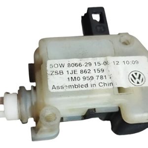 Motor Trava Tampa Traseira Golf 2001 À 2013 Vw Original