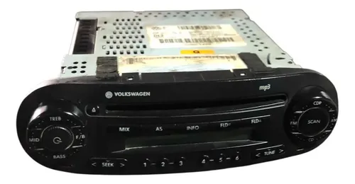 Rádio Som Volkswagen New Beetle 2008 A 2010 1c0035196ck
