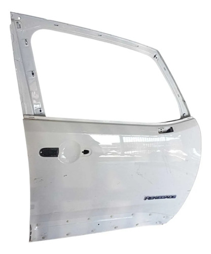 Porta Dianteira Direita Jeep Renegade 2016/25 Dianteira Direita Branco - Imagem 2
