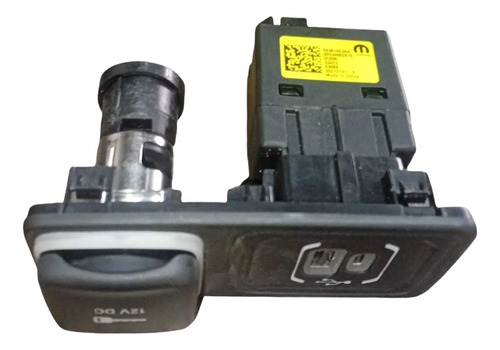 Acabamento Tomada Usb Jeep Renegade T270 1.3 2022 A 2025 Preto - Imagem 4