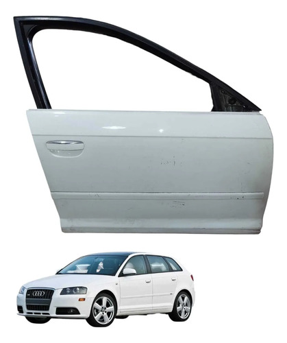 Porta Dianteira Direita Audi A3 2008 2012 Original Dianteira Direita Branco