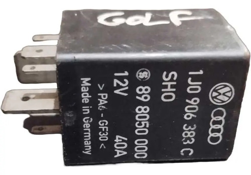 Relê Bomba De Combustível Vw Golf Golf Variant 40a 12v 7t - Imagem 3