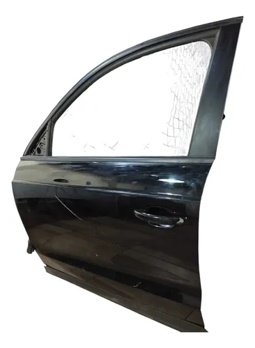 Porta Dianteira Esquerda C.moldura E Maçaneta Q3 2015 2018 Dianteira Esquerdo Preto - Imagem 5