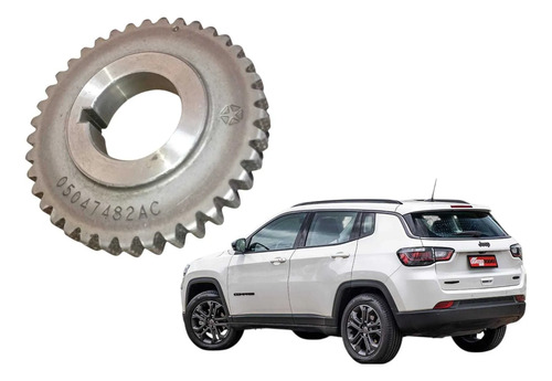 Engrenagem Virabrequim Jeep Compass 2.0 Flex 2017/2021