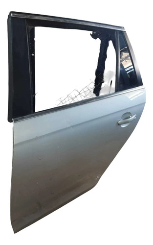 Porta Traseira Esquerda Vw Jetta Usv 2007 A 2010 Traseira Esquerdo Prateado - Imagem 3