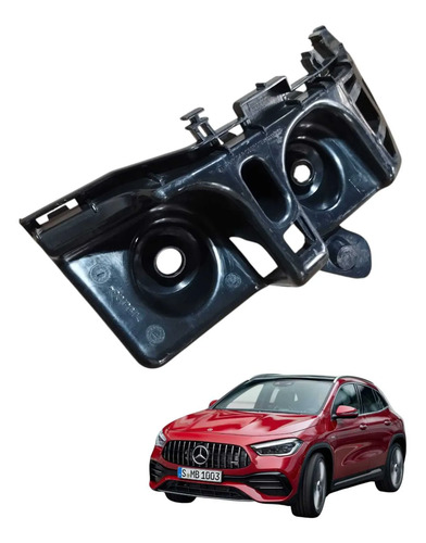 Guia Parachoque Traseiro Direito Mercedes Gla200 2014 A 2020