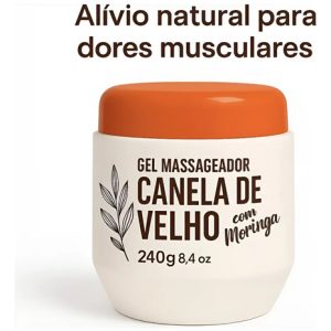 Gel Massageador Canela De Velho 240-g Vivaz Aloe Vera