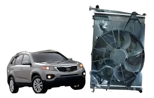 Defletor E Ventoinha Kia Sorento 2.4 2010/2012 253802pxxx