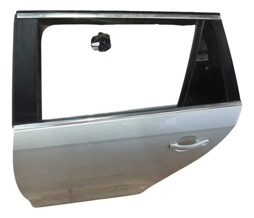 Porta Traseira Esquerda Vw Jetta Usv 2007 A 2010 Traseira Esquerdo Prateado - Imagem 2
