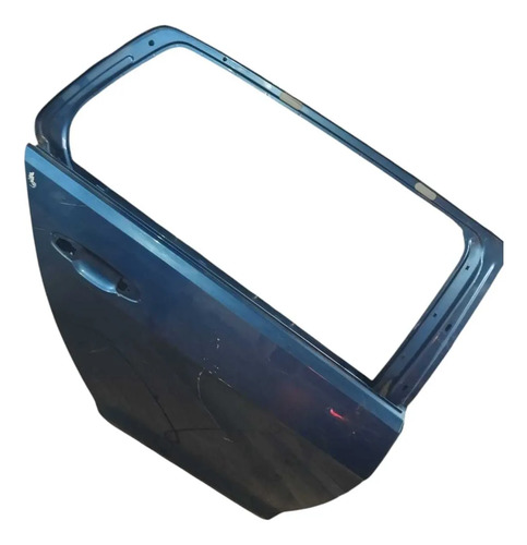 Porta Traseira Direita Golf 2015 2018 Traseira Direita Azul - Imagem 2