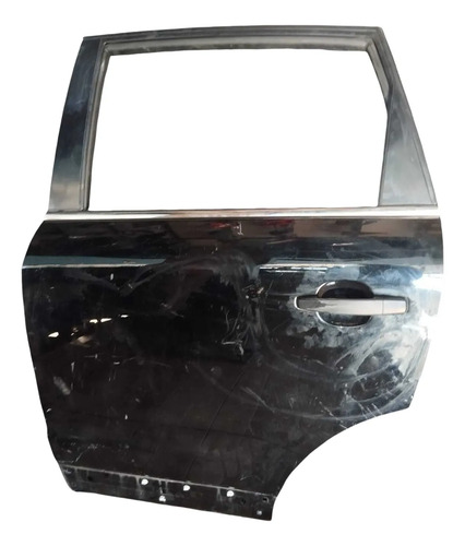 Porta Chevrolet Captiva Traseira Esquerda 2009/2015 C/maçane Traseira Esquerda Preto - Imagem 2
