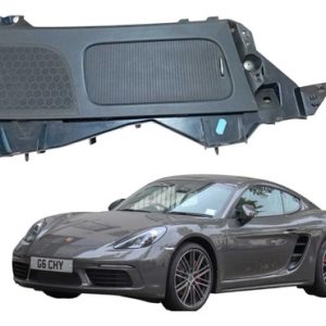 Tampa Porta Treco Porsche 718 Cayman S 2018 A 2023 Tras Esq Preto