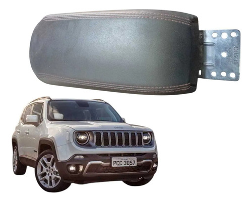 Apoio Braso Central Couro Jeep Renegade 2020 51957102 Preto