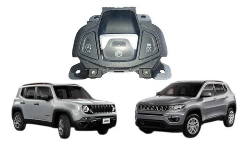 Botão Freio De Mão Start Stop Jeep Renegade/compass 2016