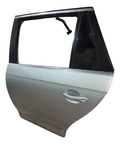 Porta Traseira Esquerda Vw Jetta Usv 2007 A 2010 Traseira Esquerdo Prateado - Imagem 4