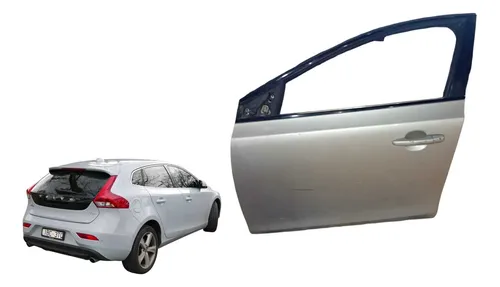 Porta Dianteira Esquerda Volvo V40 2014/2017 Dianteira Esquerdo Prata