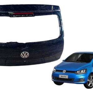 Tampa Traseira Volkswagen Fox 2015/20 Preto