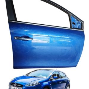 Porta Dianteira Direita Fiat Bravo 2011/2015 Original Dianteira Direita Azul